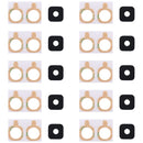 10 PCS Back Camera Lens Cover with Sticker for Galaxy A5 (2018) / A8 (2018) / A530