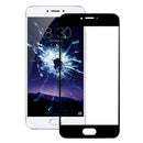 For Meizu PRO 6 / MX6 Pro Front Screen Outer Glass Lens(Black)