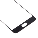 For Meizu PRO 6 / MX6 Pro Front Screen Outer Glass Lens(Black)