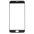 For Meizu MX5 Front Screen Outer Glass Lens(Black)