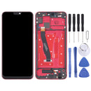 LCD Screen and Digitizer Full Assembly with Frame for Huawei Honor 8X (Red)