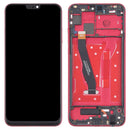 LCD Screen and Digitizer Full Assembly with Frame for Huawei Honor 8X (Red)
