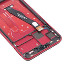 LCD Screen and Digitizer Full Assembly with Frame for Huawei Honor 8X (Red)