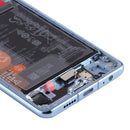 LCD Screen and Digitizer Full Assembly with Frame for Huawei P30(Breathing Crystal)