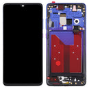 LCD Screen and Digitizer Full Assembly with Frame for Huawei Mate 20 (Blue)