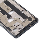 Middle Frame Bezel Plate with Side Keys for BlackBerry KEY2 LE / KEY2 Lite (Black)