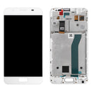 LCD Screen and Digitizer Full Assembly with Frame for ASUS ZenFone Pegasus 4A ZB500TL X00KD (White)