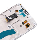 LCD Screen and Digitizer Full Assembly with Frame for ASUS ZenFone Pegasus 4A ZB500TL X00KD (White)