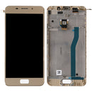 LCD Screen and Digitizer Full Assembly with Frame for ASUS Zenfone 3S Max ZC521TL X00GD(Gold)