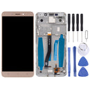 LCD Screen and Digitizer Full Assembly with Frame for Asus ZenFone 3 Laser ZC551KL Z01BD(Gold)