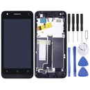 LCD Screen and Digitizer Full Assembly with Frame for Asus Zenfone C ZC451CG Z007(Black)