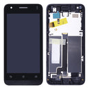 LCD Screen and Digitizer Full Assembly with Frame for Asus Zenfone C ZC451CG Z007(Black)