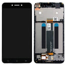 LCD Screen and Digitizer Full Assembly with Frame for Asus ZenFone Live ZB501KL X00FD A007(Black)