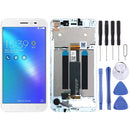 LCD Screen and Digitizer Full Assembly with Frame for Asus ZenFone Live ZB501KL X00FD A007(White)