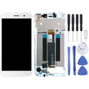 LCD Screen and Digitizer Full Assembly with Frame for Asus ZenFone Live ZB501KL X00FD A007(White)