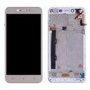LCD Screen and Digitizer Full Assembly with Frame for Lenovo Vibe K5 Plus A6020A46 A6020l36 A6020l37(Gold)