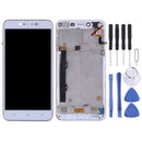 LCD Screen and Digitizer Full Assembly with Frame for Lenovo Vibe K5 Plus A6020A46 A6020l36 A6020l37(White)
