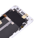 LCD Screen and Digitizer Full Assembly with Frame for Lenovo Vibe C A2020 A2020a40(White)