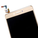 LCD Screen and Digitizer Full Assembly for Lenovo K6 Note(Gold)
