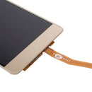 LCD Screen and Digitizer Full Assembly for Lenovo K6 Note(Gold)