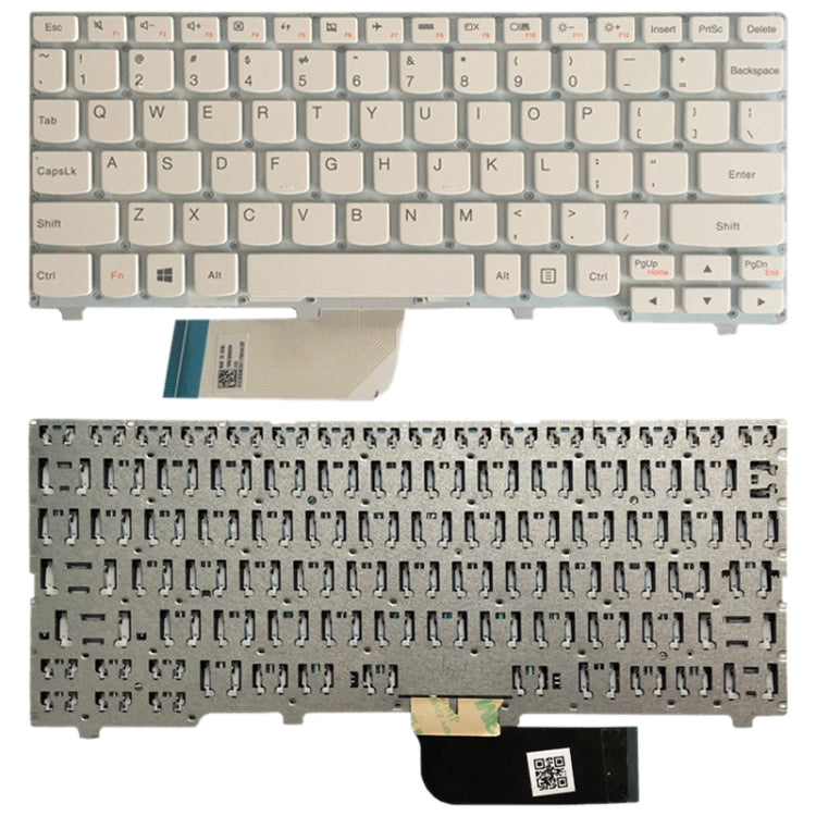 US Version Keyboard for Lenovo ideapad 100S 100S-11IBY(White)