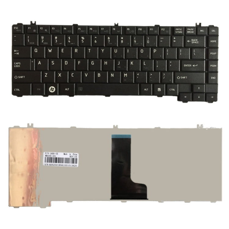 US Version Keyboard for Toshiba Satellite C600 C600D L640 L600 L600D L645 L645D L730 L730D L735 L735D L740 L740D L745 L745D
