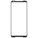 Front Screen Outer Glass Lens for Asus ROG Phone II ZS660KL (Black)
