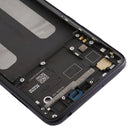 Front Housing LCD Frame Bezel Plate for Xiaomi Mi CC9 / 9 Lite(Black)