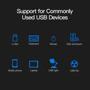 Portable USB-C / Type-C Male to 4 USB Ports Female HUB Adapter