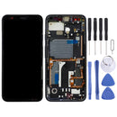 LCD Screen and Digitizer Full Assembly with Frame for Google Pixel 4(Black)