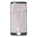 Front Housing LCD Frame Bezel Plate for OnePlus 3 / 3T / A3003 / A3000 / A3100(Black)