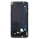 Front Housing LCD Frame Bezel Plate with Side Keys for OnePlus 6(Frosted Black)