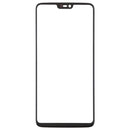 Front Screen Outer Glass Lens for OnePlus 6(Black)
