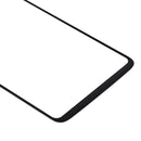 Front Screen Outer Glass Lens for OnePlus 6(Black)