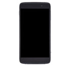LCD Screen and Digitizer Full Assembly with Frame for BlackBerry DTEK50(Black)