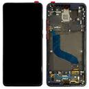 OLED Material LCD Screen and Digitizer Full Assembly with Frame for Xiaomi Redmi K20 / Redmi K20 Pro / 9T Pro(Black)