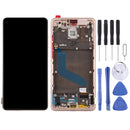 OLED Material LCD Screen and Digitizer Full Assembly with Frame for Xiaomi Redmi K20 / Redmi K20 Pro / 9T Pro(Gold)