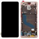 OLED Material LCD Screen and Digitizer Full Assembly with Frame for Xiaomi Redmi K20 / Redmi K20 Pro / 9T Pro(Gold)