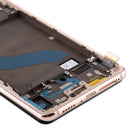 OLED Material LCD Screen and Digitizer Full Assembly with Frame for Xiaomi Redmi K20 / Redmi K20 Pro / 9T Pro(Gold)