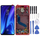OLED Material LCD Screen and Digitizer Full Assembly with Frame for Xiaomi Redmi K20 / Redmi K20 Pro / 9T Pro(Red)