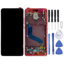 OLED Material LCD Screen and Digitizer Full Assembly with Frame for Xiaomi Redmi K20 / Redmi K20 Pro / 9T Pro(Red)