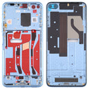 Original Middle Frame Bezel Plate for Huawei Honor V30 (White)