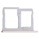 SIM Card Tray + Micro SD Card Tray for LG Q6 / M700 / M700N / G6 Mini(Gold)