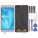 LCD Screen and Digitizer Full Assembly for Asus ZenFone 3 Zoom / ZE553KL Z01HDA (White)