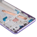 Front Housing LCD Frame Bezel Plate for Xiaomi Redmi K30 5G (Purple)