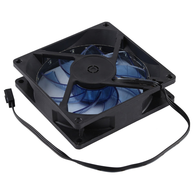 9 inch 3-pin Computer Cooling Fan with Light , Random Color Delivery.(Blue)