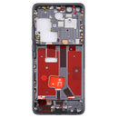 Original Middle Frame Bezel Plate with Side Keys for Huawei P40 Pro (Black)