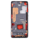 Original Middle Frame Bezel Plate with Side Keys for Huawei P40 Pro (Black)