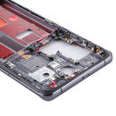 Original Middle Frame Bezel Plate with Side Keys for Huawei P40 Pro (Black)