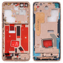 Original Middle Frame Bezel Plate with Side Keys for Huawei P40 Pro (Gold)